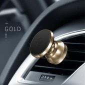 Bilholder magnetisk aluminuim guld