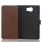 BLACKBERRY PRIV læder cover med kort lommer, moccabrun Mobiltelefon tilbehør