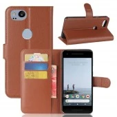 Vilo flip cover Google pixel 2 brun