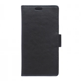 MOTOROLA MOTO X PLAY læder pung cover, sort