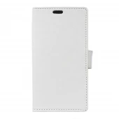 MOTOROLA MOTO X PLAY læder pung cover, hvid