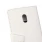 MOTOROLA MOTO X PLAY læder pung cover, hvid Mobiltelefon tilbehør