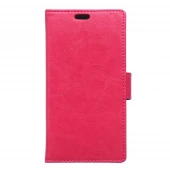 MOTOROLA MOTO X PLAY læder pung cover, rosa