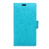 MOTOROLA MOTO X PLAY læder pung cover, blå