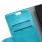 MOTOROLA MOTO X PLAY læder pung cover, blå Mobiltelefon tilbehør