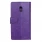 MOTOROLA MOTO X PLAY læder pung cover, lilla Mobiltelefon tilbehør