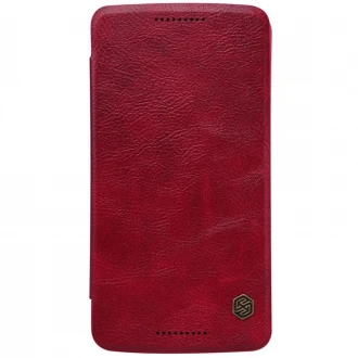 MOTOROLA MOTO X PLAY læder cover i business stil, rød