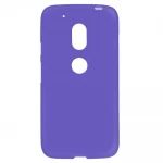MOTOROLA MOTO G4 tpu mat cover-lilla