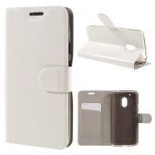 MOTOROLA MOTO G4 PLAY cover m lomme hvid