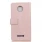 Motorola Moto Z etui blank med kort holder pink Mobiltelefon tilbehør