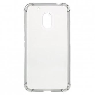 MOTOROLA MOTO G4 PLAY cover mat tpu grå
