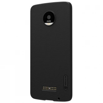 Motorola Moto Z cover m skærm beskyttelsesfilm sort