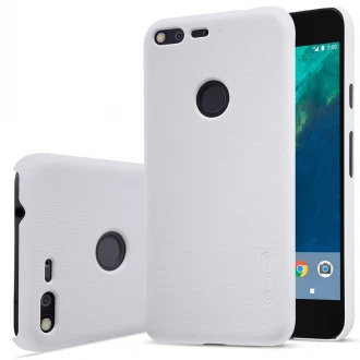 Google Pixel cover med skærm beskyttelse hvid
