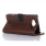 MICROSOFT LUMIA 950 læder cover i retro stil, mocca brun Mobiltelefon tilbehør