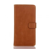 MICROSOFT LUMIA 950 læder cover i retro stil, brun