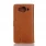 MICROSOFT LUMIA 950 læder cover i retro stil, brun Mobiltelefon tilbehør