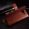MICROSOFT LUMIA 950 læder cover med kort lommer, brun Mobiltelefon tilbehør
