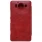 MICROSOFT LUMIA 950 læder cover i business stil, rød Mobiltelefon tilbehør
