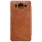 MICROSOFT LUMIA 950 læder cover i business stil, brun Mobiltelefon tilbehør