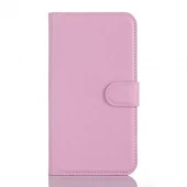 MICROSOFT LUMIA 550 læder cover med kort lommer, pink