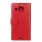 MICROSOFT LUMIA 950 XL læder cover med kort lommer, rød Mobiltelefon tilbehør