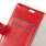 MICROSOFT LUMIA 950 XL læder cover med kort lommer, rød Mobiltelefon tilbehør