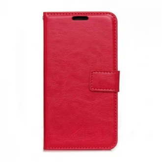 MICROSOFT LUMIA 650 læder cover med kort lommer, rød