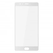 Oneplus 3T/3 fuld dækkende skærm beskyttelsesglas hvid