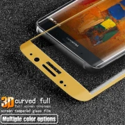 Til Huawei Mate 9 Pro skærm beskyttelsfilm guld hel dækkende Huawei Mobil tilbehør Leveso.dk