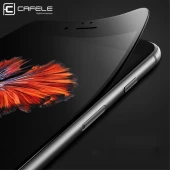 Iphone 6/6S hel dækkende skærm beskyttelse sort