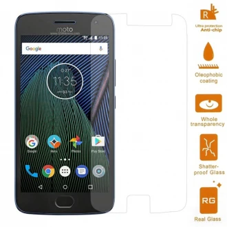 Til Motorola Moto G5 plus beskyttelses glas