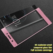 Sony Xperia XA1 fuld dækkende skærm beskyttelse pink