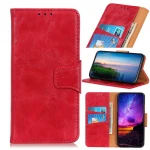 Oneplus 7 elegant læder cover rød