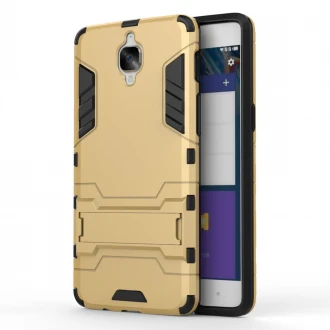 Til Oneplus 3/3T cover solid hybrid guld