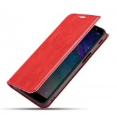 Slim retro etui Oneplus 7 Pro rød