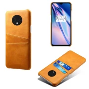 brun DC case med kort lommer Oneplus 7T Mobil tilbehør