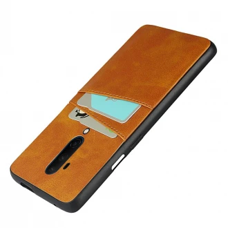 Combi case med lommer til OnePlus 7T Pro brun