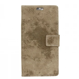 Til Nokia 8 cover i retro stil khaki