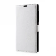 Klassisk flip cover med lommer hvid Nokia 6 Mobilcover