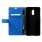 Klassisk blå flip cover med lommer Nokia 6 Mobilcover