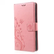 Nokia 6 mobil cover med mønster pink Mobilcover