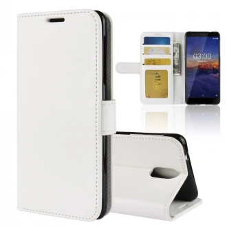 Vilo flip cover til Nokia 3.1 2018 hvid