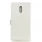 Nokia 6 flip cover i ægte læder hvid Mobilcover