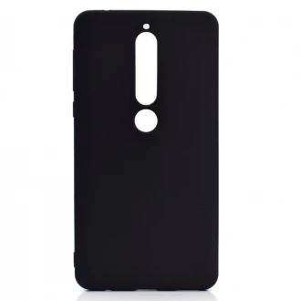 Til Nokia 6.1 (2018) blød tpu cover sort