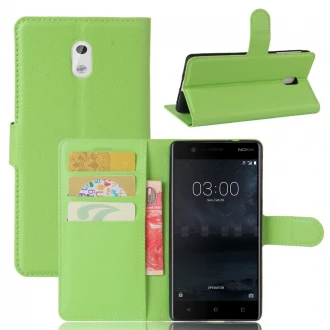 Vilo flip cover til Nokia 3 grøn