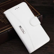 pung cover Nokia 6 med kortholder hvid Mobil cover