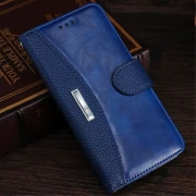 pung cover mørkeblå Nokia 6 med kortholder Mobil cover
