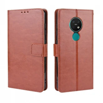 IGO flip etui til Nokia 6.2-7.2 brun