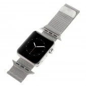Apple Watch 42 mm Milanese urrem sølv