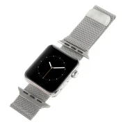 Apple Watch 42 mm sølv Milanese urrem Leveso.dk Smartwatch tilbehør